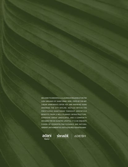 Shivalik Greenfield Brochure Image 2