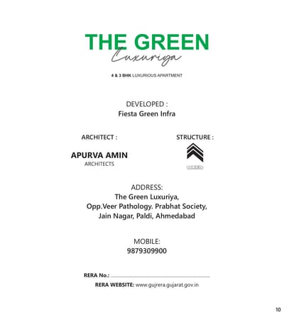 The Green Luxuriya Brochure Image 11