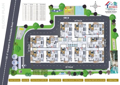 1840 Sqft 3 BHK For Sale Brochure Image 7