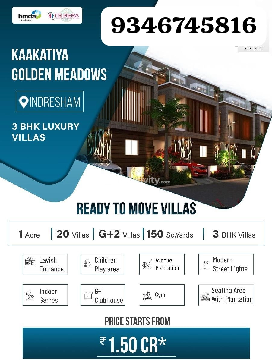 3 BHK Villa for Sale in Patancheru, Hyderabad Image 1