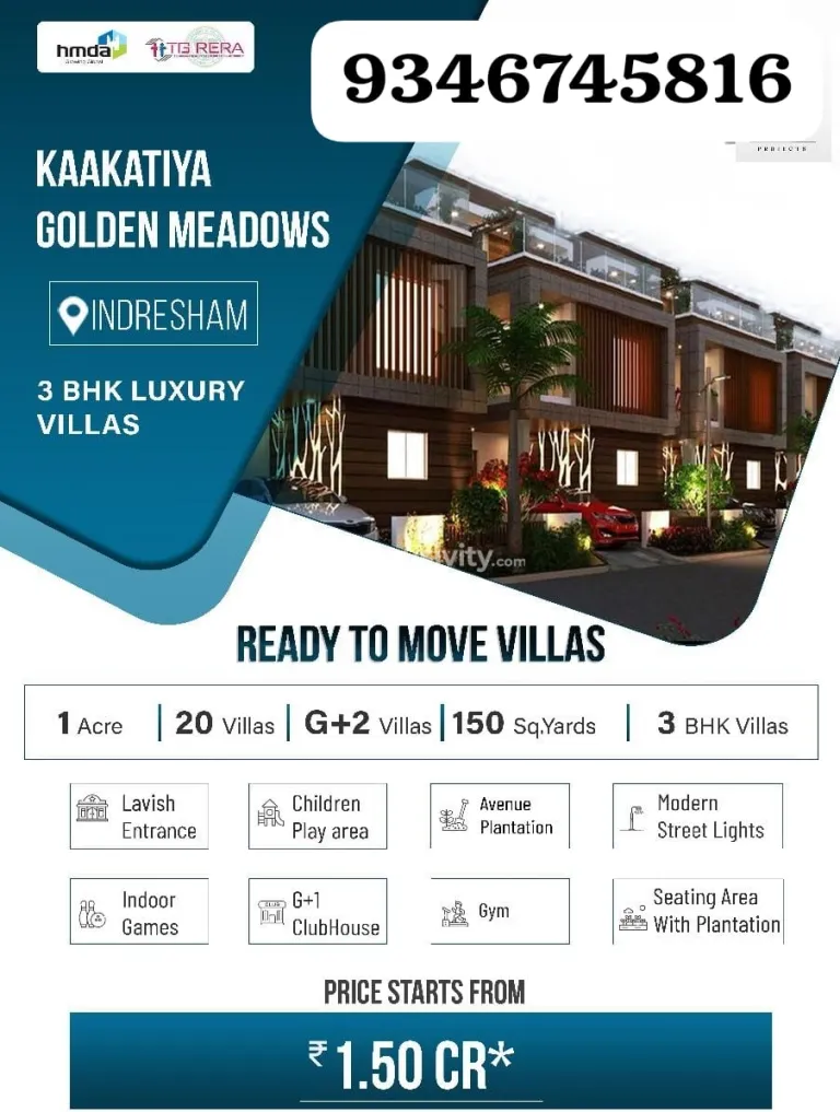 3 BHK Villa for Sale in Patancheru, Hyderabad Image 1