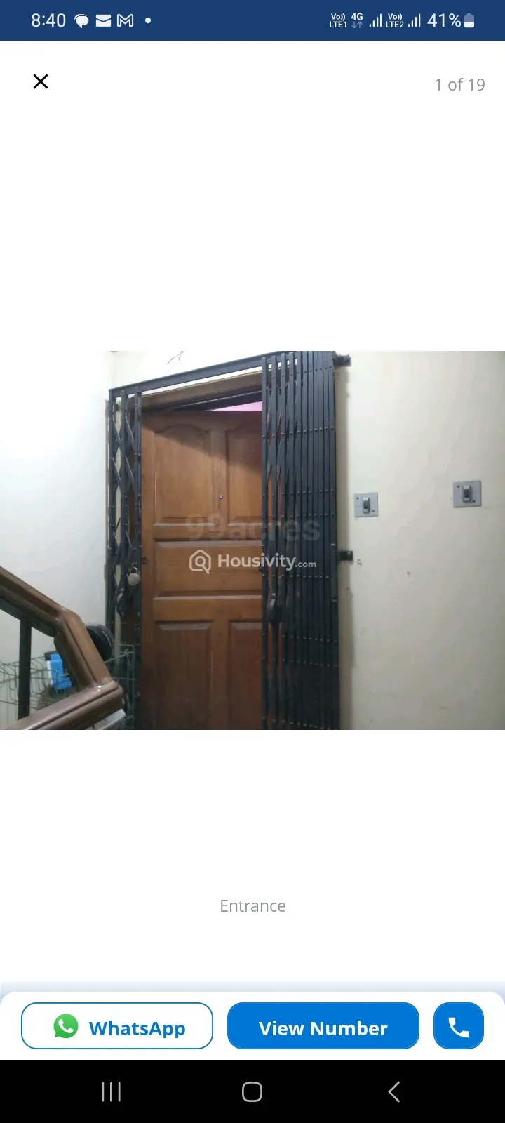 3 BHK Flat On Rent Image 1