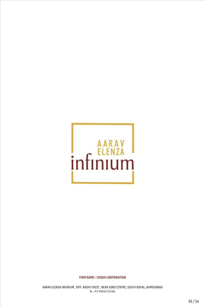 AARAV INFINIUM Brochure Image 1
