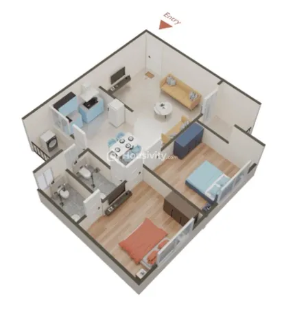 2 BHK For Sale Image 1