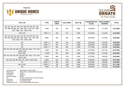 Square Ornate Brochure Image 14