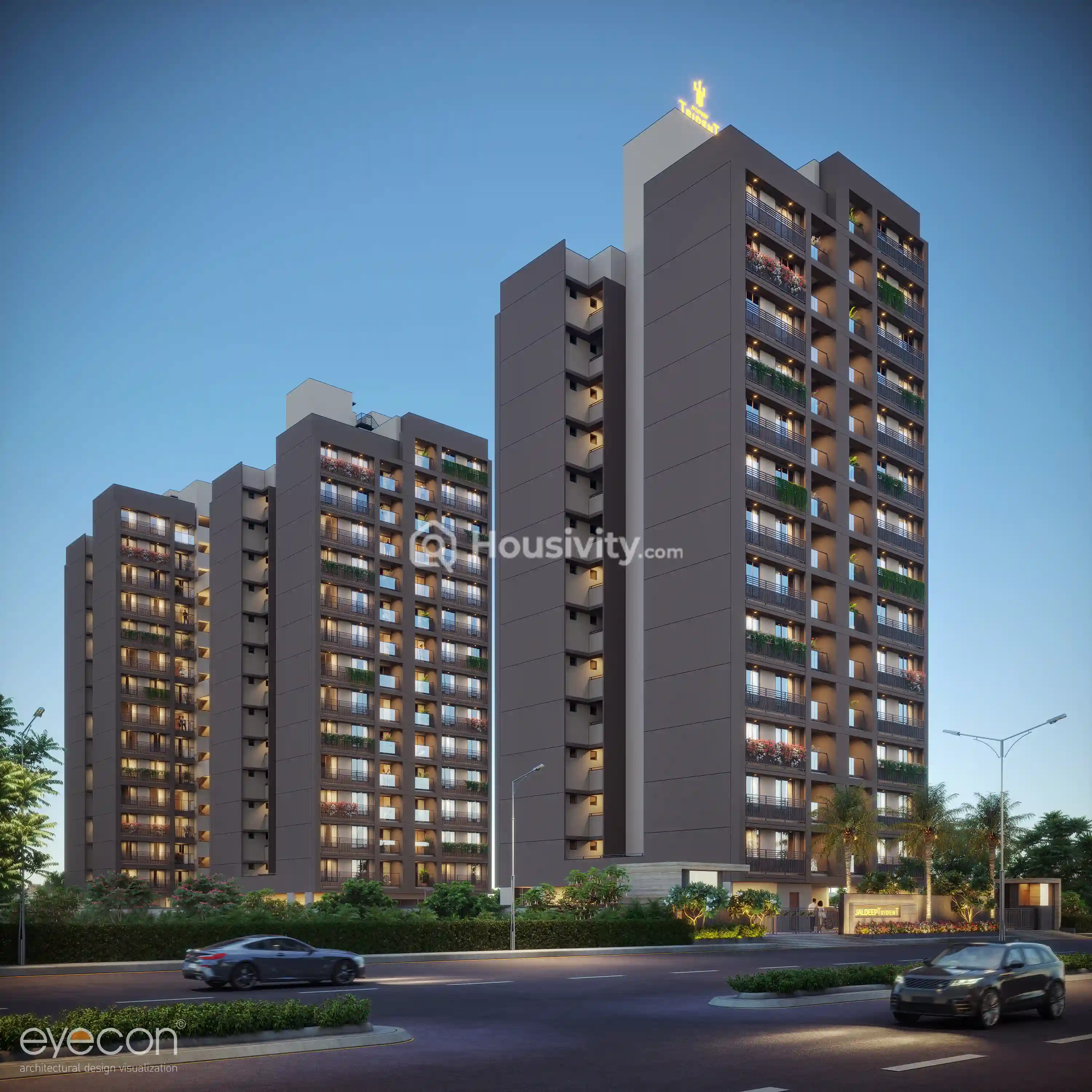 jaldeep trident in Gota, Ahmedabad – 2 BHK Flat by shri radha krishna ...