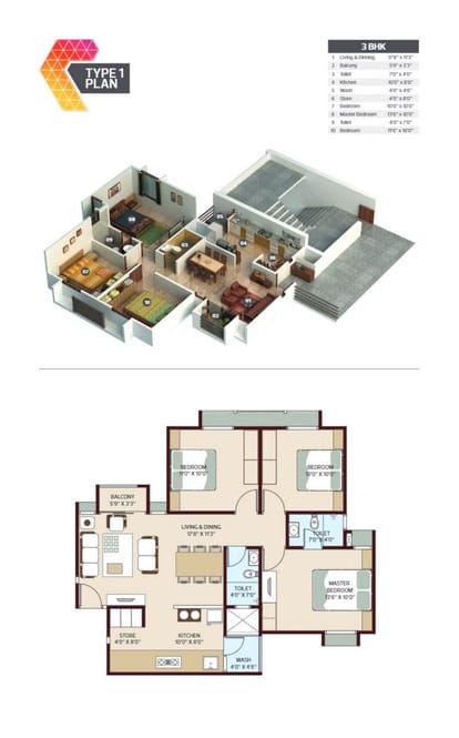 3 BHK For Sale Brochure Image 20