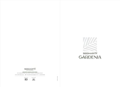 SIDDHARTH GARDENIA Brochure Image 1