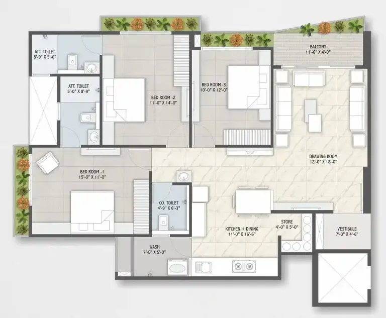 3 BHK For Sale Image 3