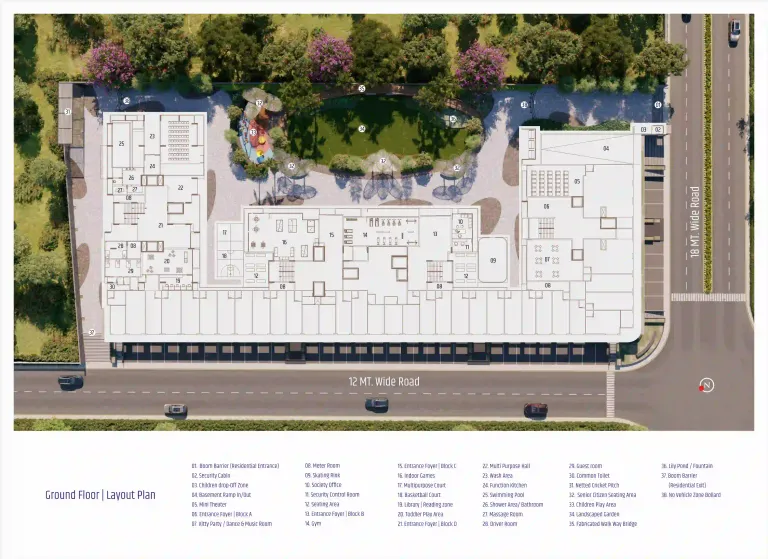 3, 4 BHK Flat for Sale in Bhaijipura, Gandhinagar Image 6