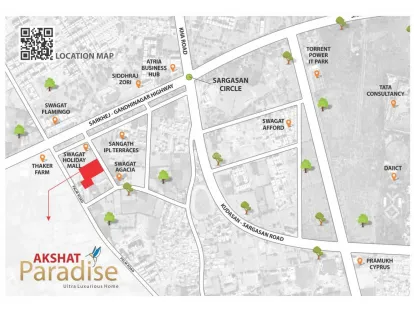 3, 4 BHK Flat for Sale in Sargasan, Gandhinagar Image 7