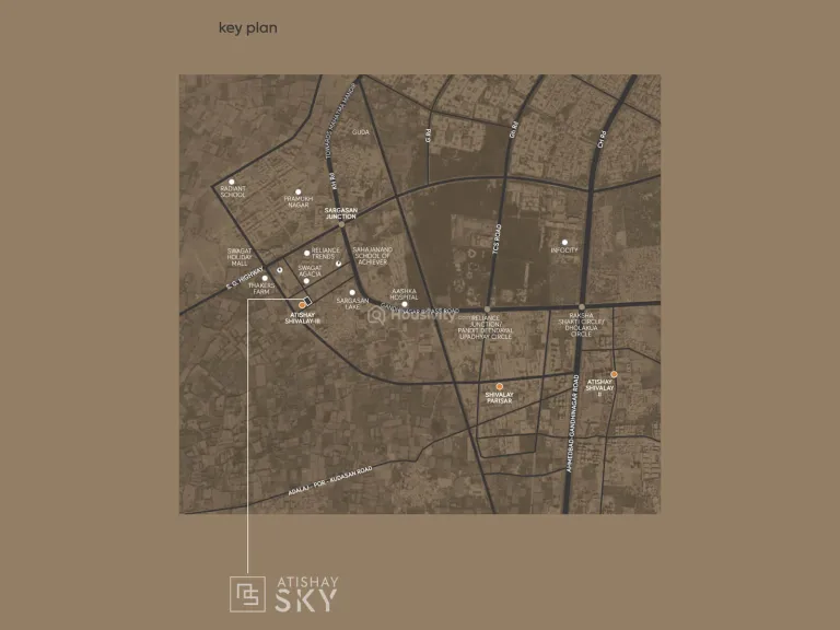 3 BHK Flat for Sale in Sargasan, Gandhinagar Image 8