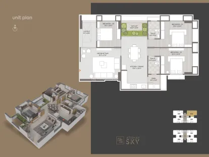 3 BHK Flat for Sale in Sargasan, Gandhinagar Image 10