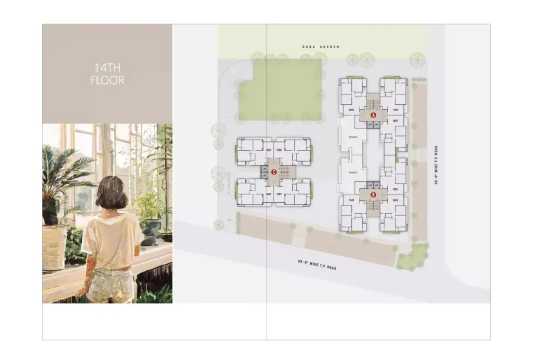 3 BHK Flat for Sale in Sargasan, Gandhinagar Image 8