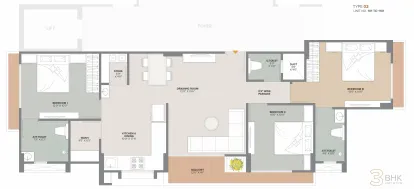 3 BHK Flat for Sale in Randesan, Gandhinagar Image 11