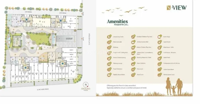 3, 4 BHK Flat for Sale in Sargasan, Gandhinagar Image 1