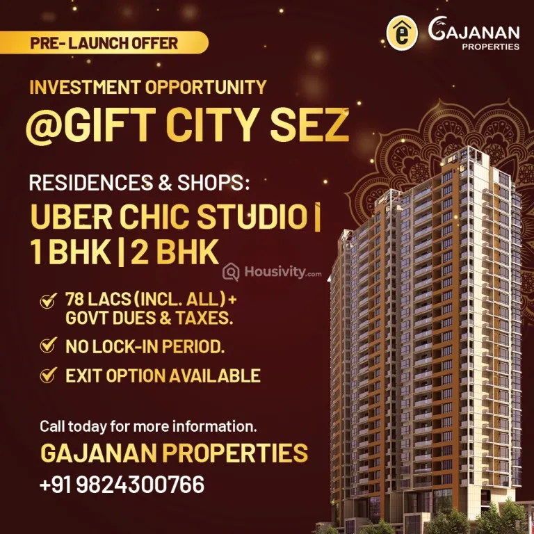 Office for Sale in SEZ, Gift City Thumbnail