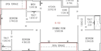 2, 3 BHK Flat for Sale in Randesan, Gandhinagar Image 9