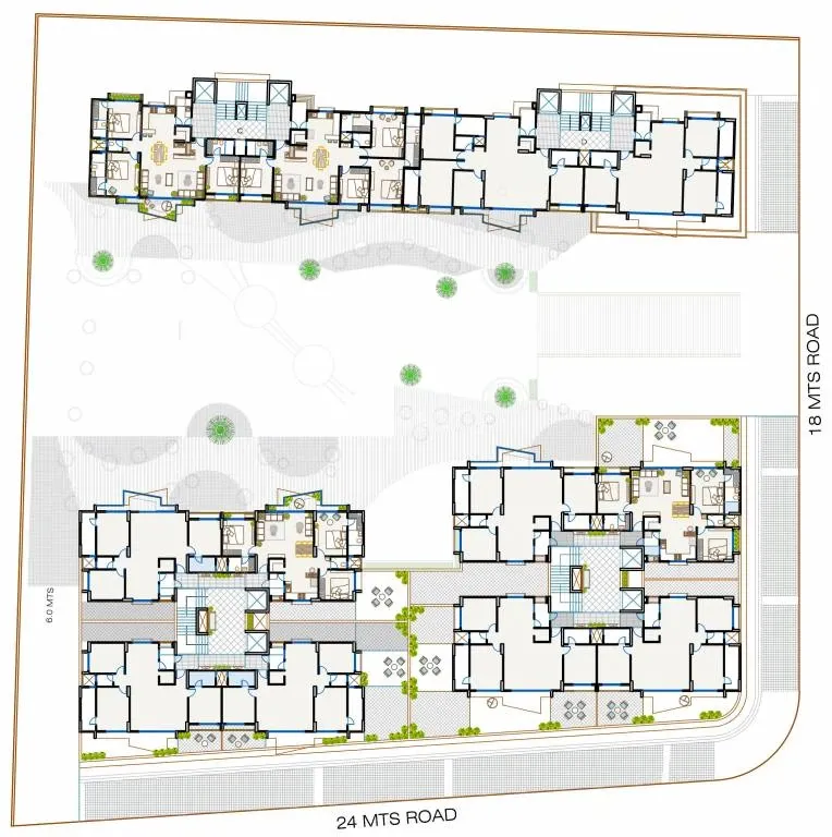 3, 4 BHK Flat for Sale in Sargasan, Gandhinagar Image 6