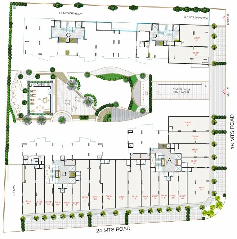 3, 4 BHK Flat for Sale in Sargasan, Gandhinagar Image 7