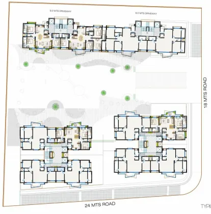 3, 4 BHK Flat for Sale in Sargasan, Gandhinagar Image 8