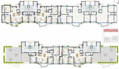 3, 4 BHK Flat for Sale in Sargasan, Gandhinagar Image 11