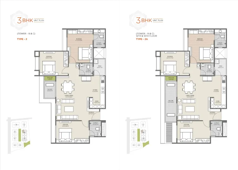 3 BHK Flat for Rent in Randesan, Gandhinagar Image 2