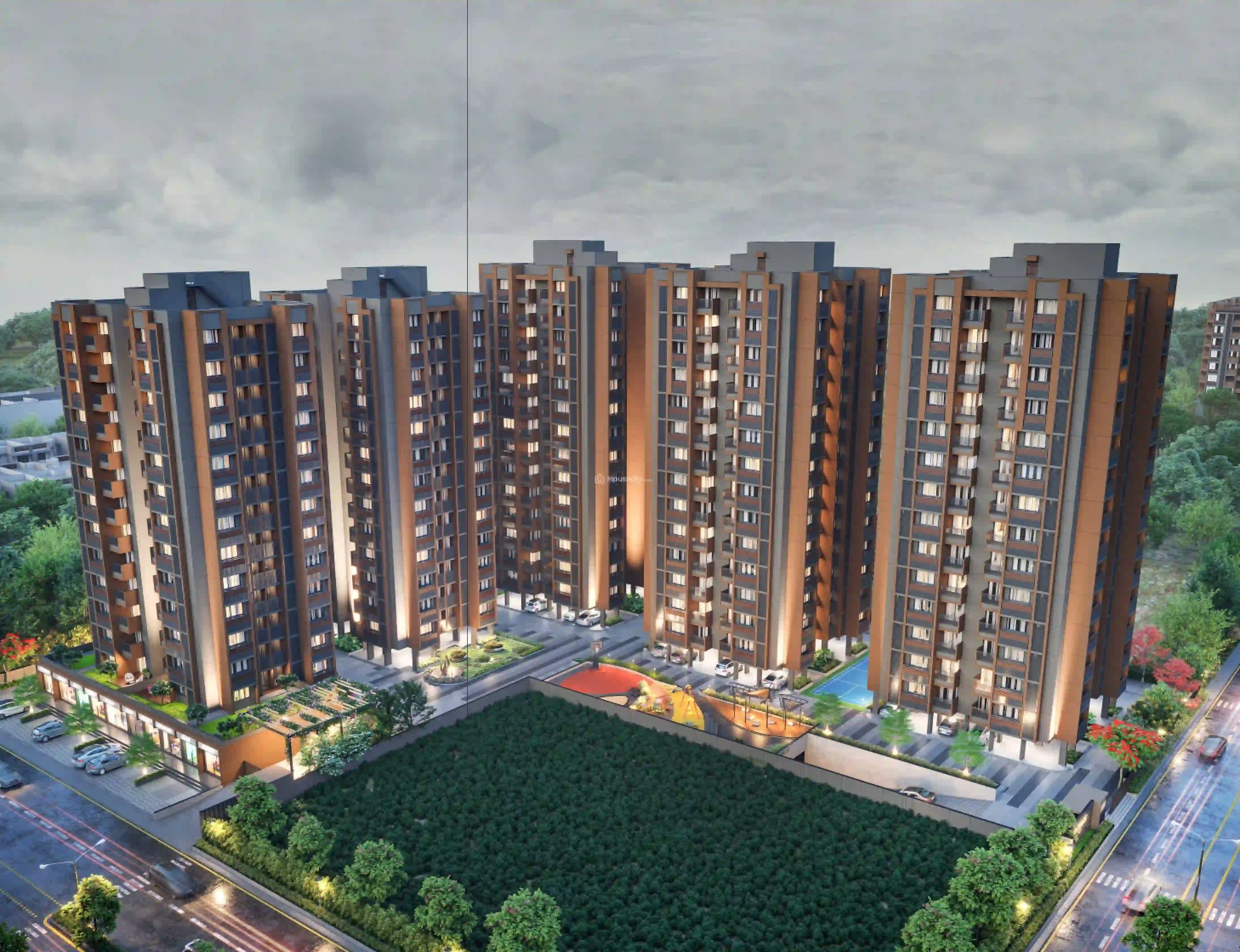 Kalasagar Skies in Chandkheda, Ahmedabad – 2 BHK Flat by Kala Group ...