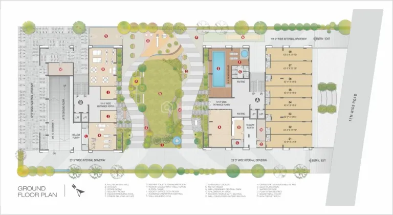 3, 4 BHK Flat for Sale in Sargasan, Gandhinagar Image 10