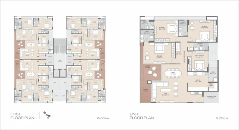 3, 4 BHK Flat for Sale in Sargasan, Gandhinagar Image 14