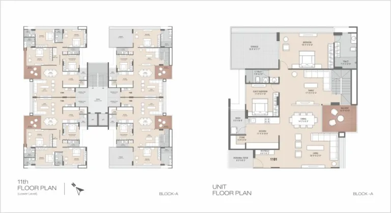 3, 4 BHK Flat for Sale in Sargasan, Gandhinagar Image 12