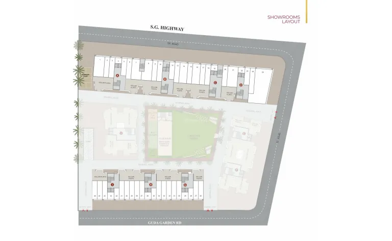 2, 3 BHK Flat for Sale in Sargasan, Gandhinagar Image 6