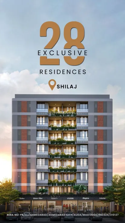 3 BHK Flat for Sale in Shilaj, Ahmedabad Thumbnail