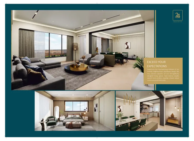 4 BHK Flat for Sale in Shilaj, Ahmedabad Image 1