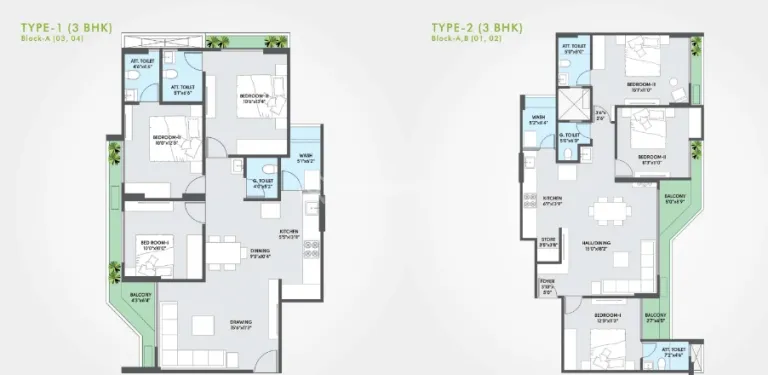 3 BHK Flat for Sale in Kudasan, Gandhinagar Image 4