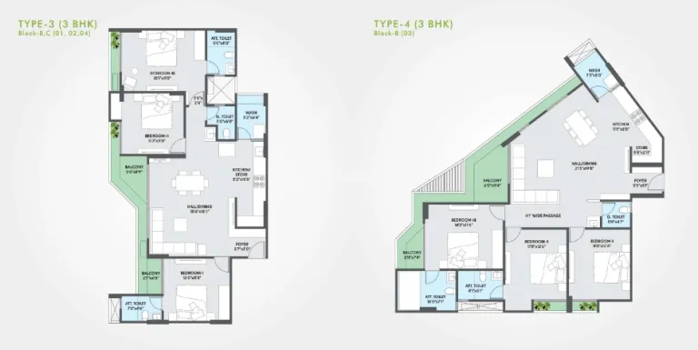 3 BHK Flat for Sale in Kudasan, Gandhinagar Image 5