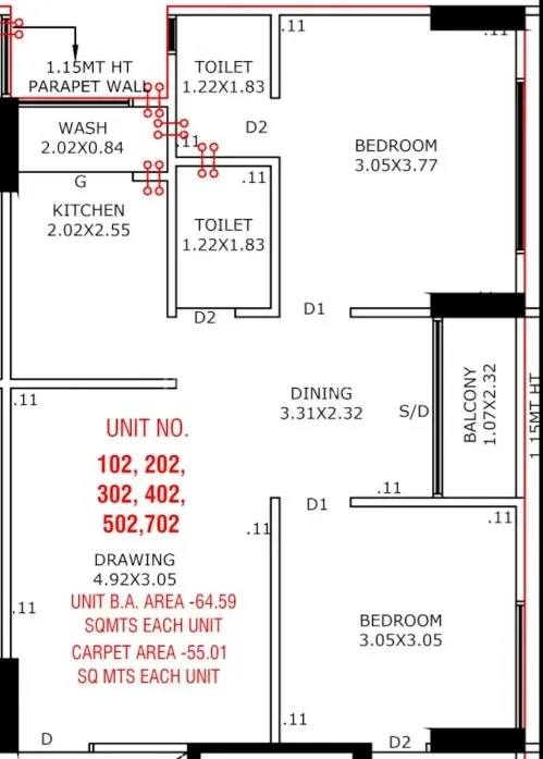 Aradhana 7 Storey Image 6