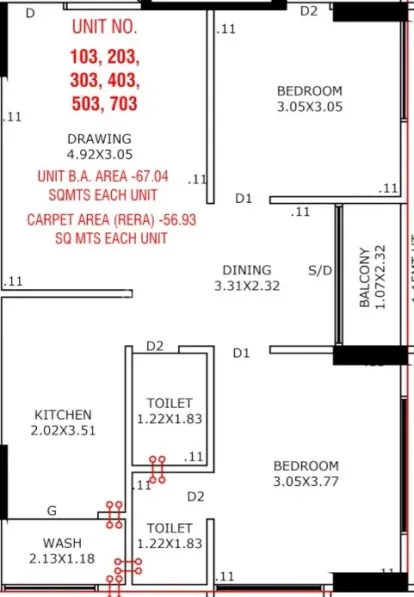 Aradhana 7 Storey Image 7