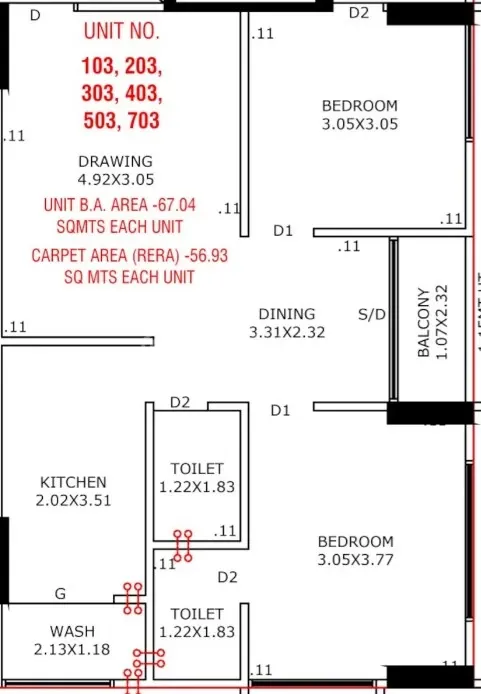 Aradhana 7 Storey Image 7