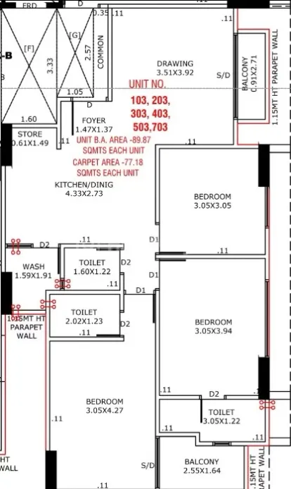 Aradhana 7 Storey Image 8