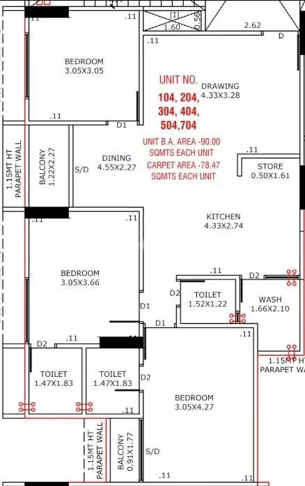Aradhana 7 Storey Image 9