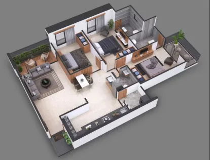 3 BHK Flat for Sale in Kudasan, Gandhinagar Image 3