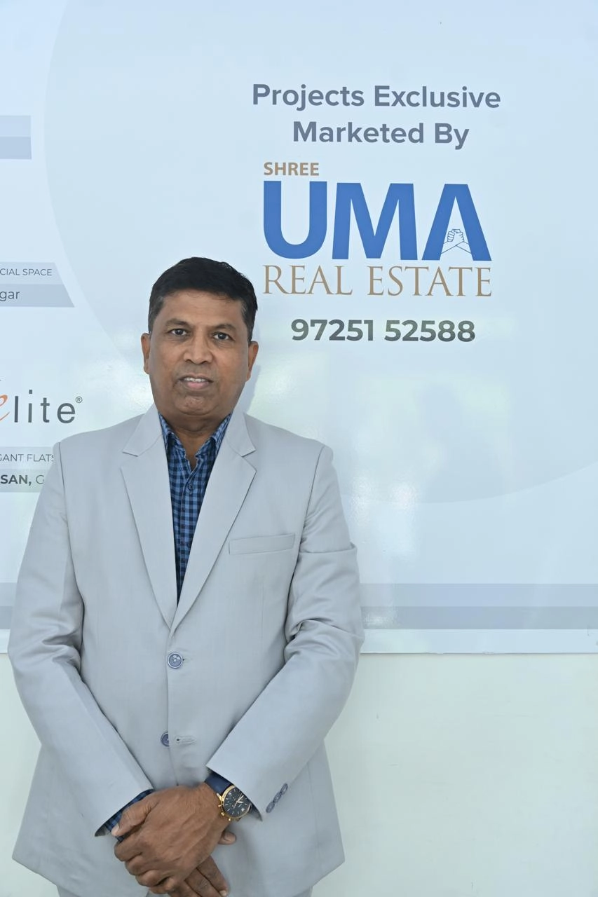 Shree Uma Real Estate Contact Person Logo