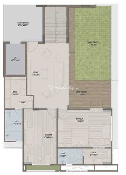 628 Sqyd 4 BHK For Sale Image 3