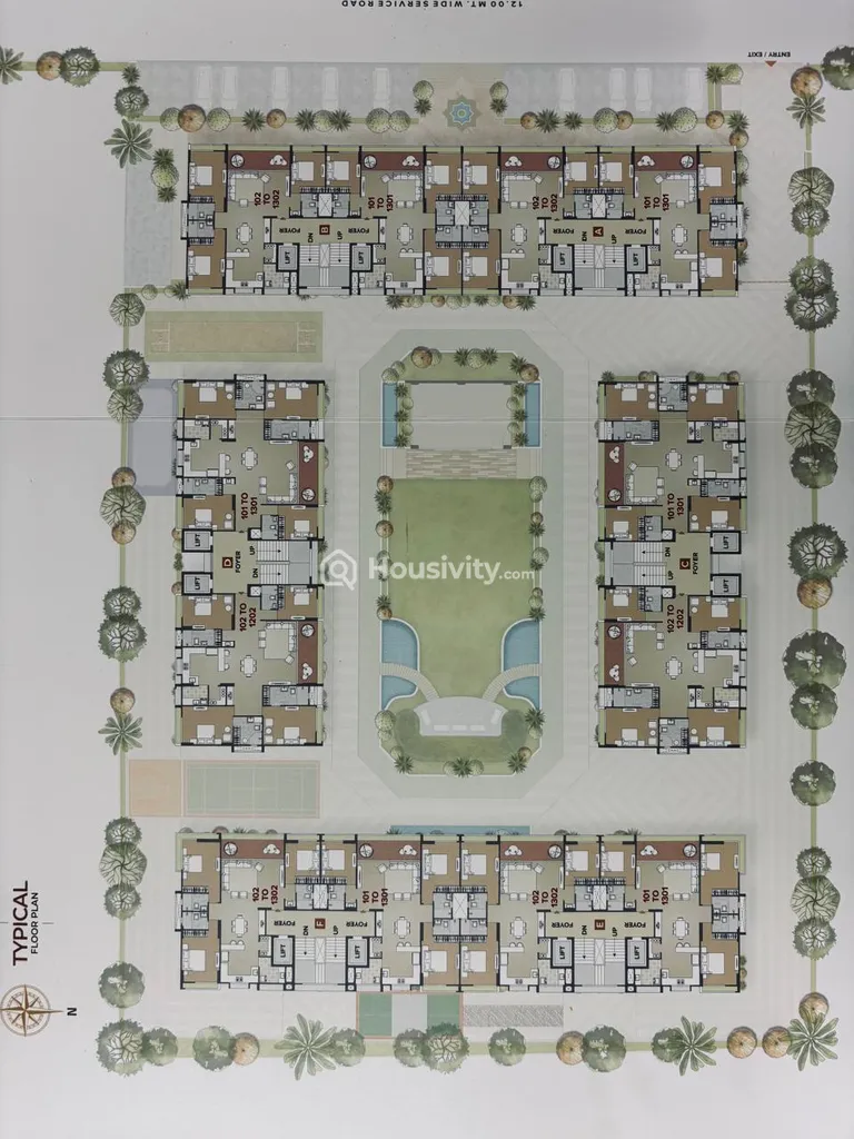 3 BHK Flat for Sale in Randesan, Gandhinagar Image 14