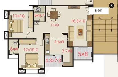 2 BHK Flat for Sale in Kudasan, Gandhinagar Image 14