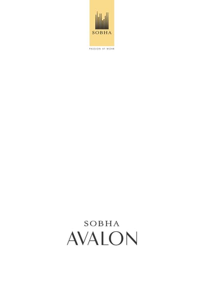 Sobha Avalon Brochure Image 1