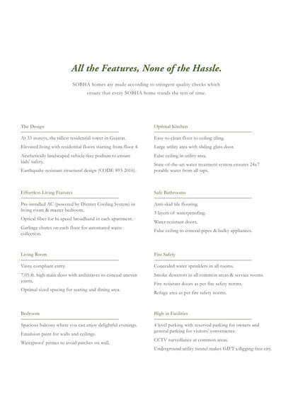 Sobha Dream Heights Brochure Image 4
