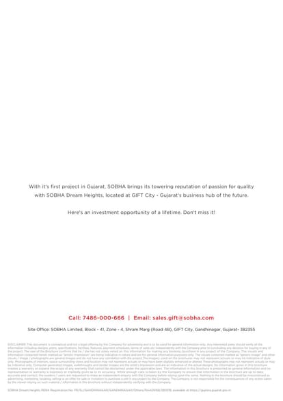 Sobha Dream Heights Brochure Image 12