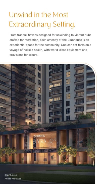 Sobha Elysia Brochure Image 21